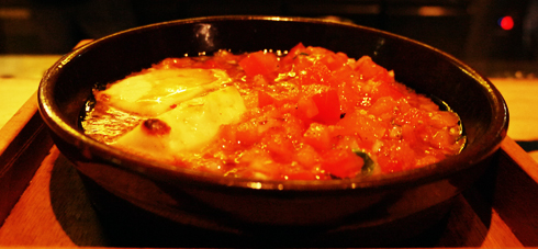 Taboun Grilled Tomato salad & Haloumi Terracota 